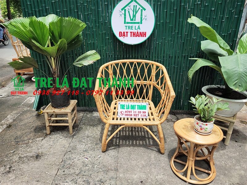 Ghế Mây Đọc Sách - GMDS026